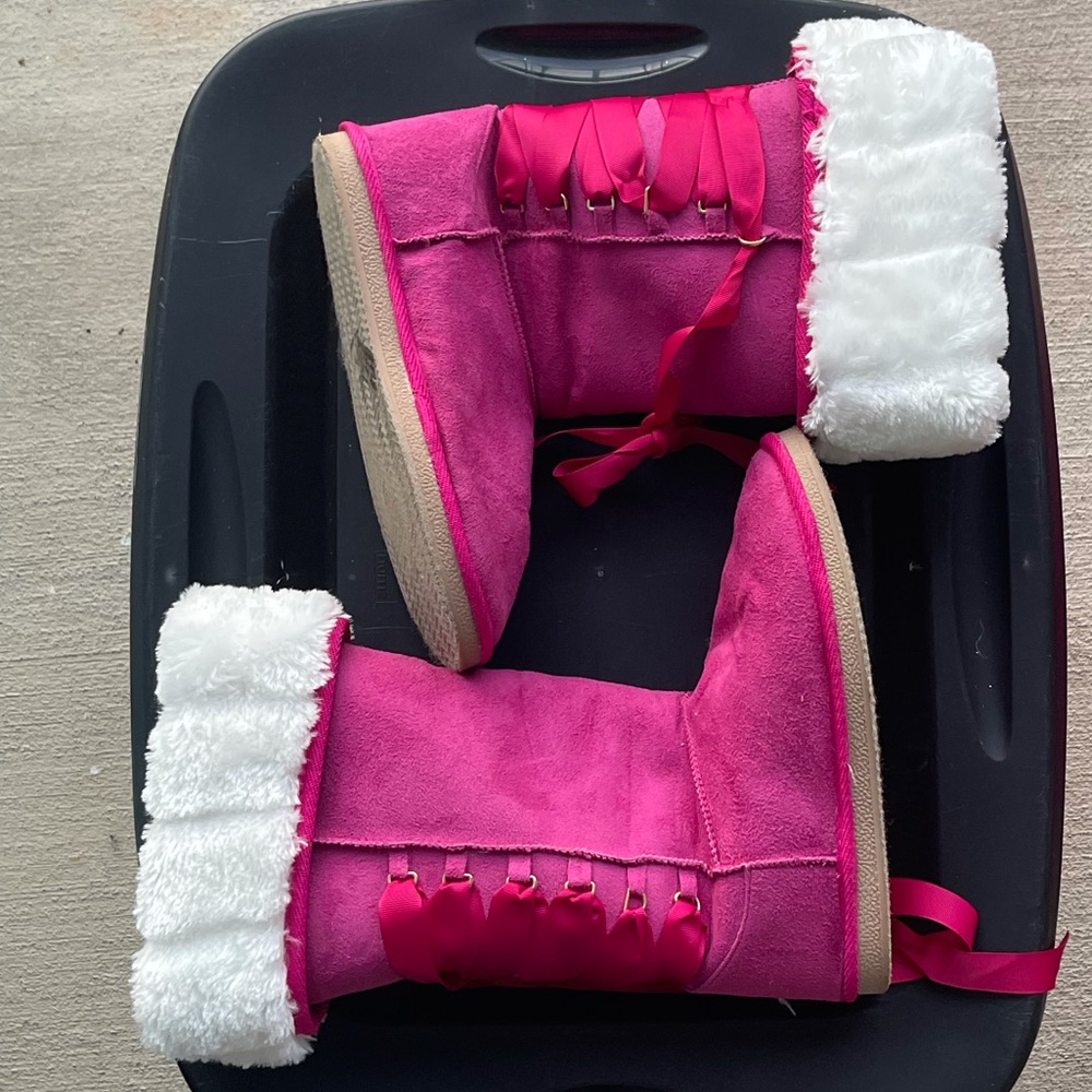 Just Fab Pink boots